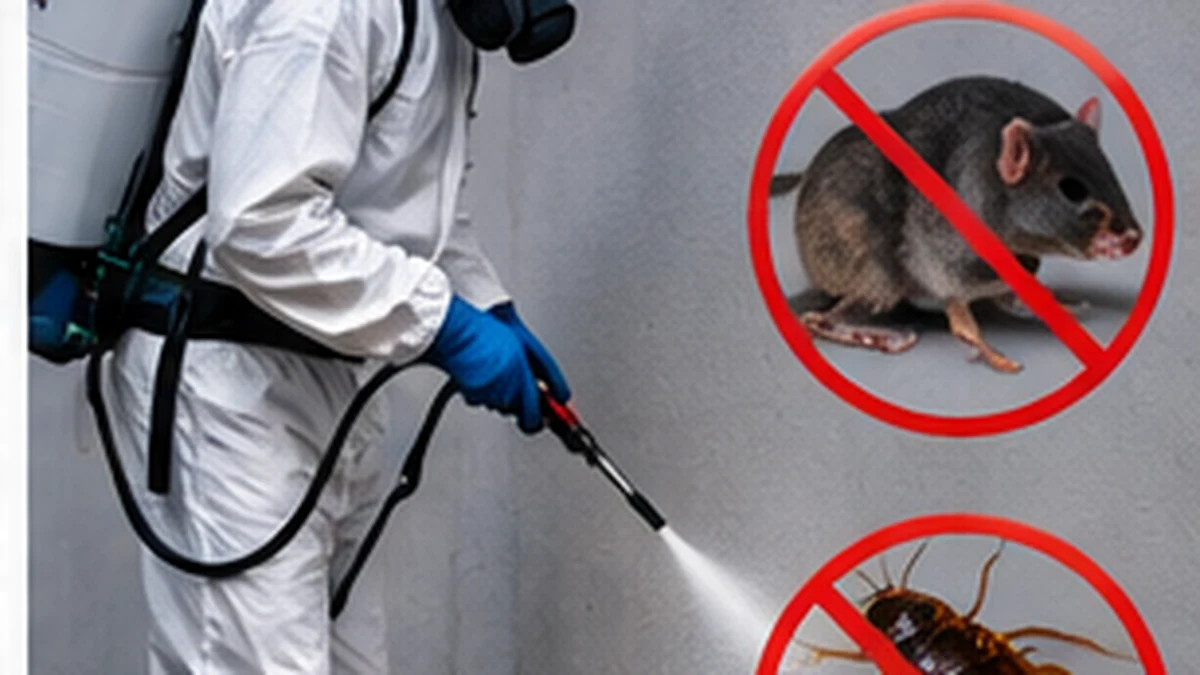 Ilustrasi layanan Pest Control di Surabaya