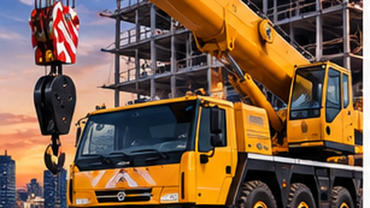 Ilustrasi layanan Rental Crane & Alat Angkat di Surabaya
