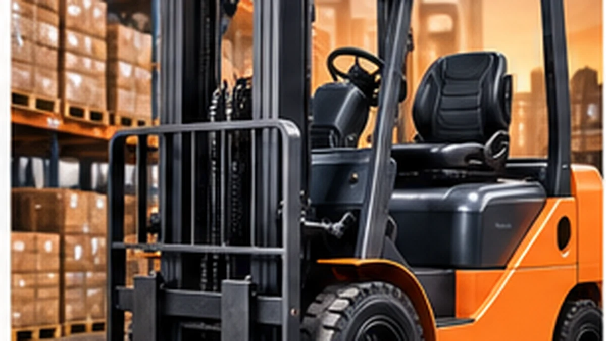 Ilustrasi layanan Rental Forklift di Surabaya
