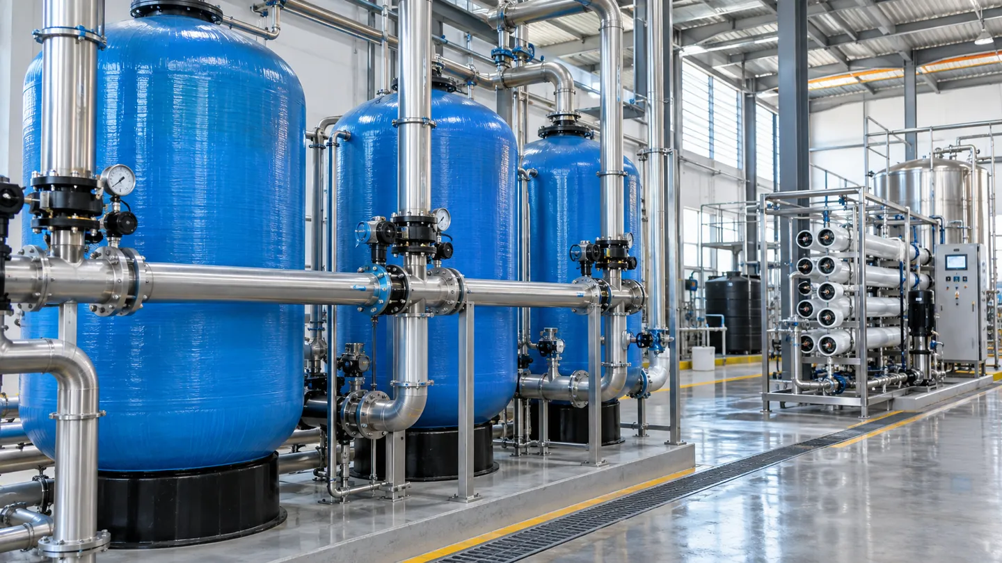 Ilustrasi layanan Water Treatment di Surabaya